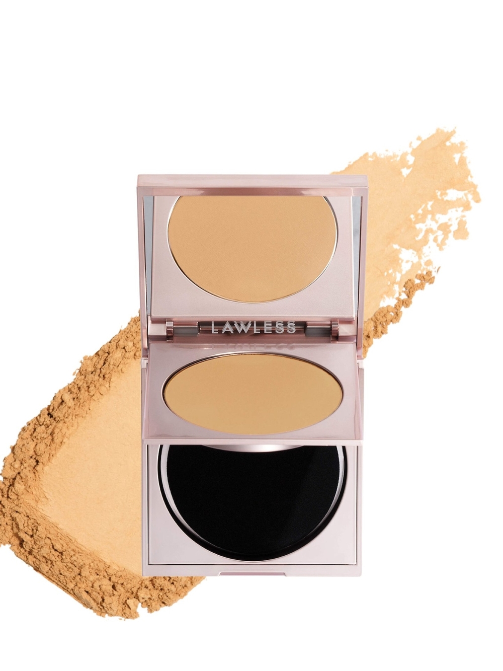 LAWLESS Perfecting Pressed Powder In Medium Tan - Picture 2 of 8
